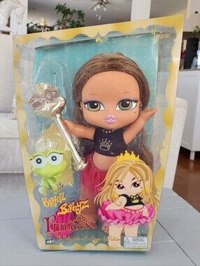 MGA Bratz Big Baby Babyz Yasmin Princess Doll W/ Pet Frog 13" Bratz IN BOX